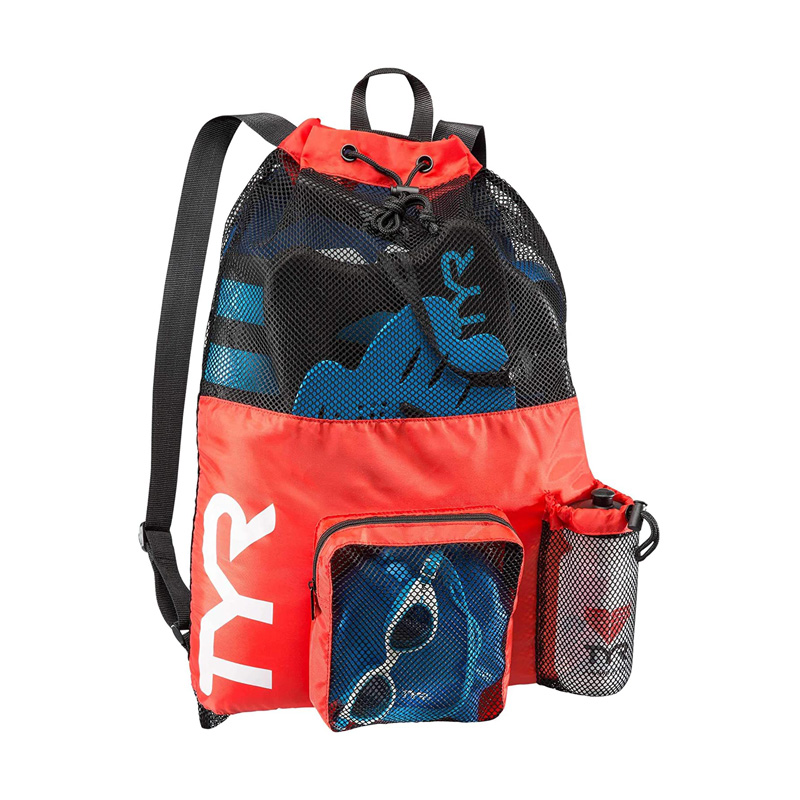 Loj Mesh Mummy Drawstring Hnab