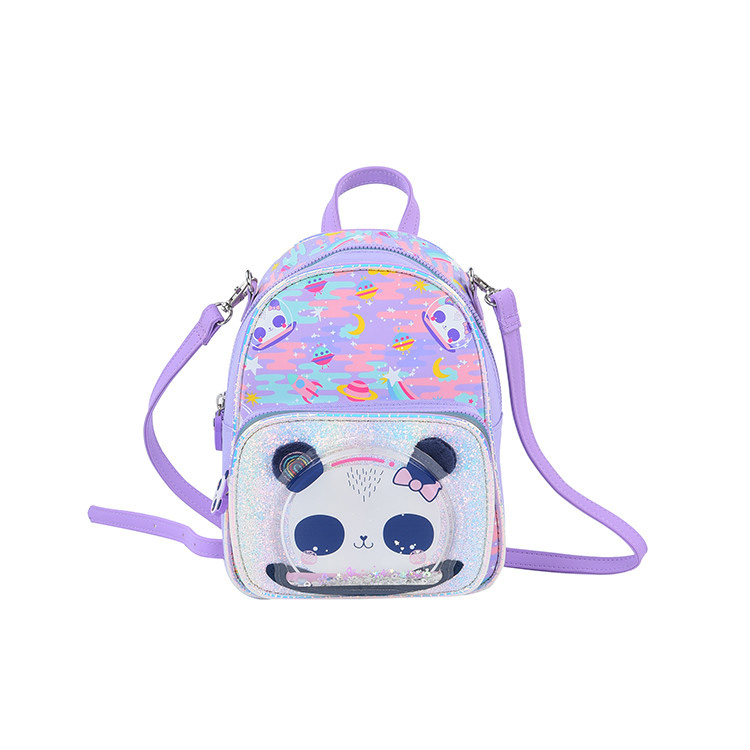 Cartoon Panda Student Bag