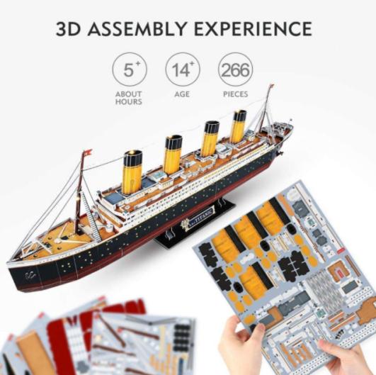 Paub meej Tsim Daim Ntawv Jigsaw DIY Stadium 3D Puzzle Model