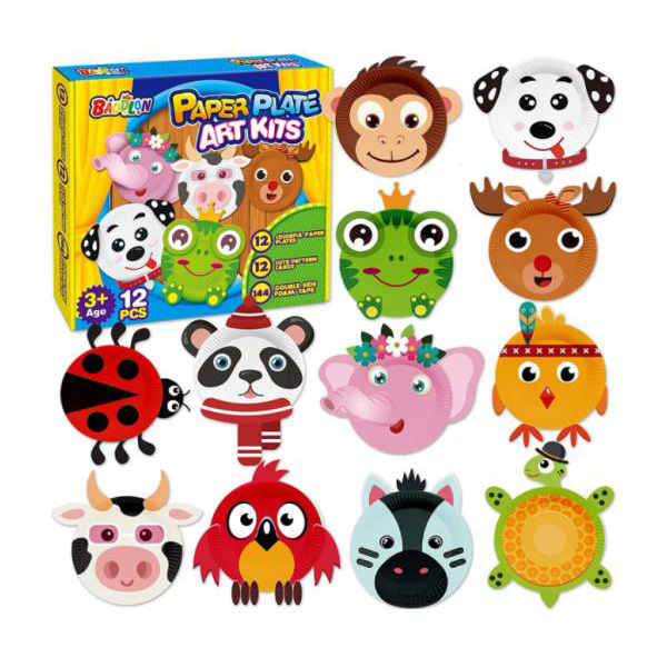 Kev Kawm Txuj Ci Craft nrog txiab Cartoon DIY Educational Toys