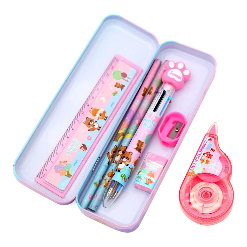 Nrov Nrov Pencil Case Sau Ntawv Teeb