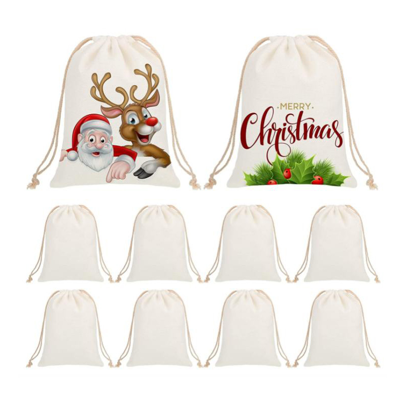 Polyester Drawstring Hnab rau khoom plig