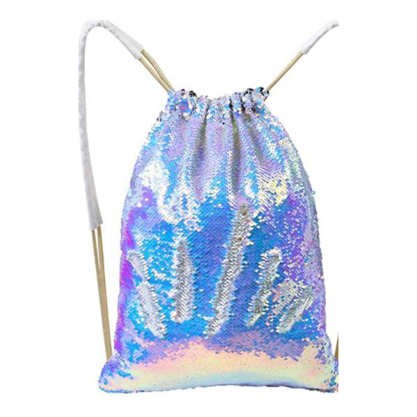 Sequin Drawstring Hnab
